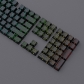Contour Line Black 104+29 Keys PBT Doubleshot Side Legends Keycaps Set Cherry Profile for Cherry MX Keyboard